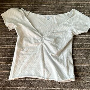 Brandy Melville poka dot top!!